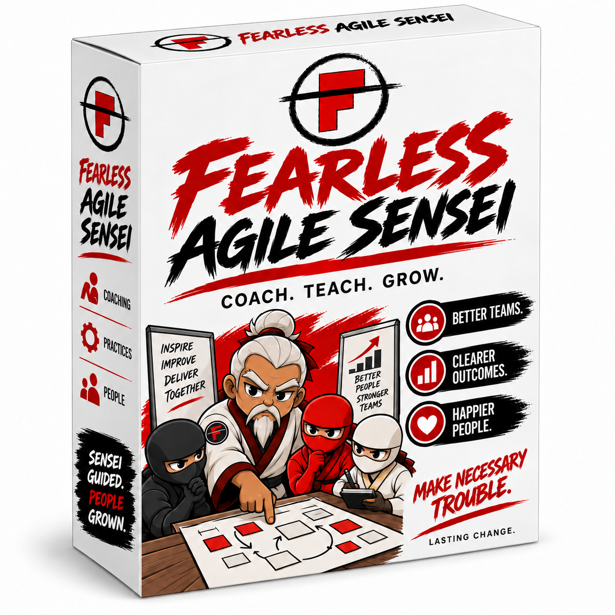 Fearless Agile Sensei canonical graphic